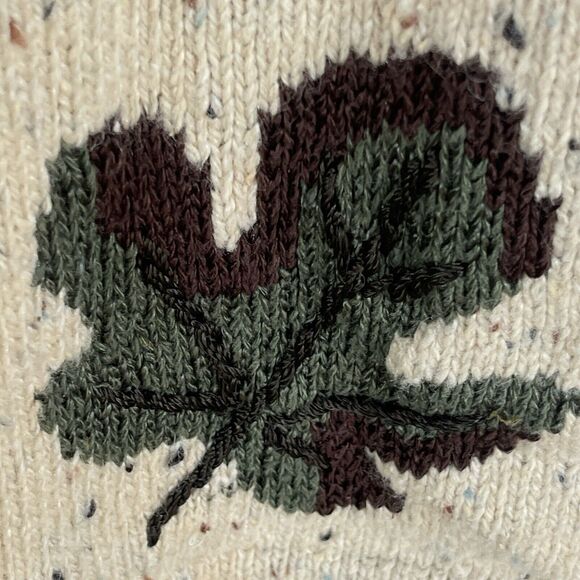 Vintage Christopher & Banks Cardigan Sweater Womens Medium Hand Embroidered Silk - Picture 3 of 10